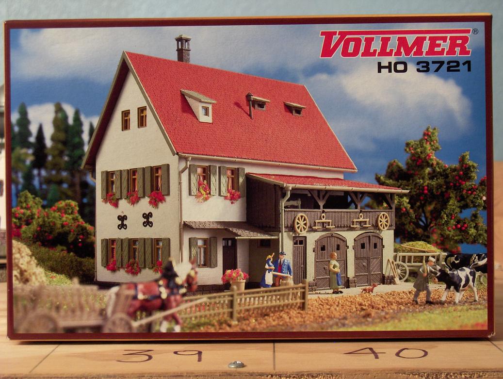 02/06/2013 ~ Vollmer 3721 Farm House with Shed (from Lisa)