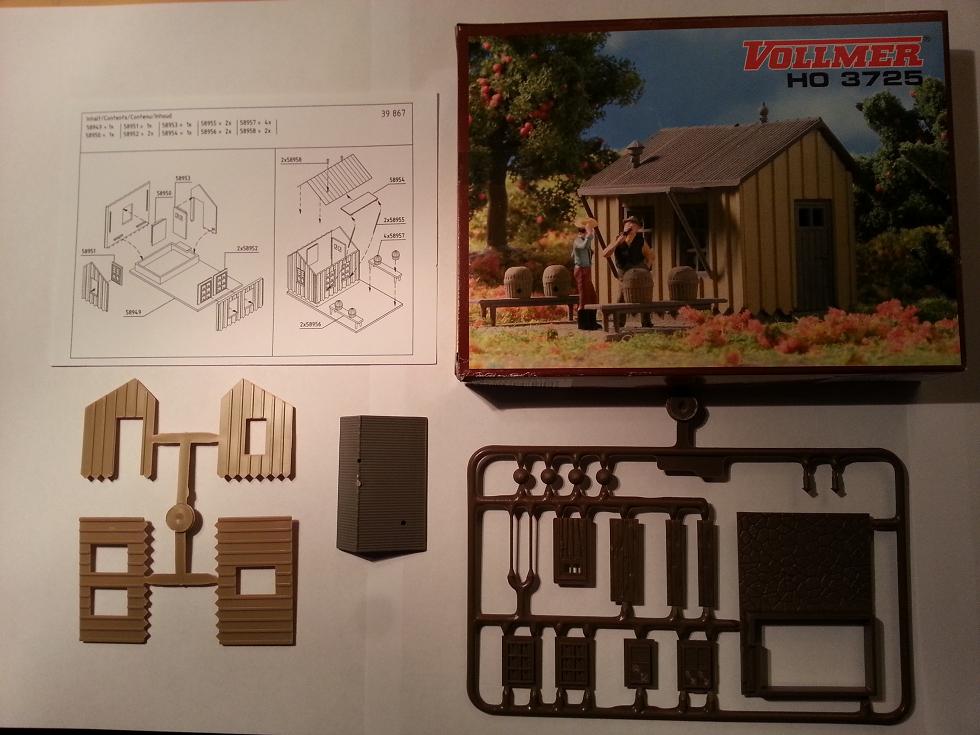 09/14/2013 ~ Parts: Vollmer 3725 Bienenstand - Beehive - Rucher - Bijenkorf
